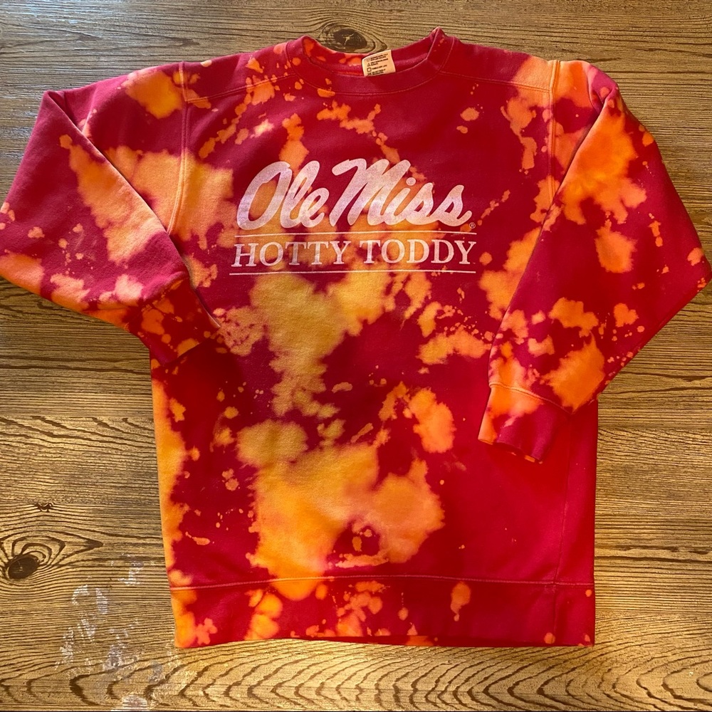 Ole Miss Bleach Sweatshirt